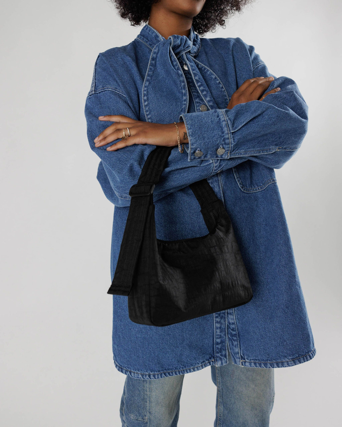 Mini Nylon Shoulder Bag - Image 3