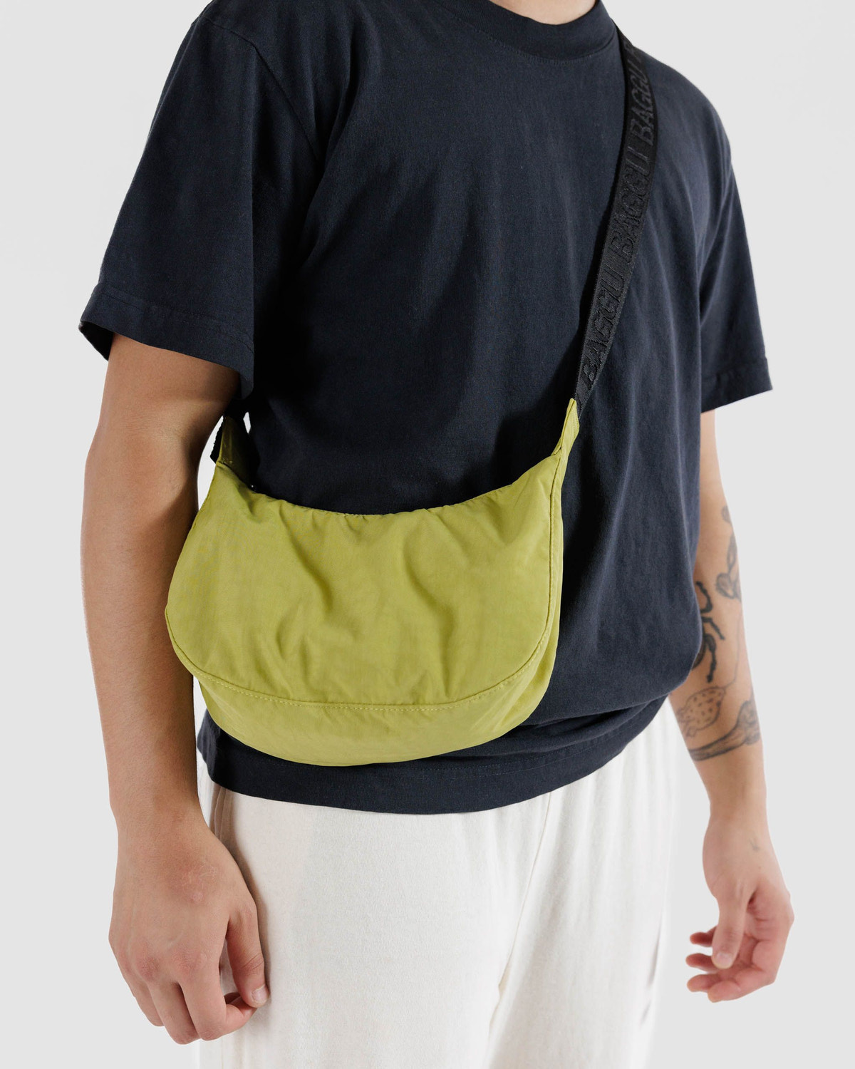 Small Nylon Crescent Bag - Image 3
