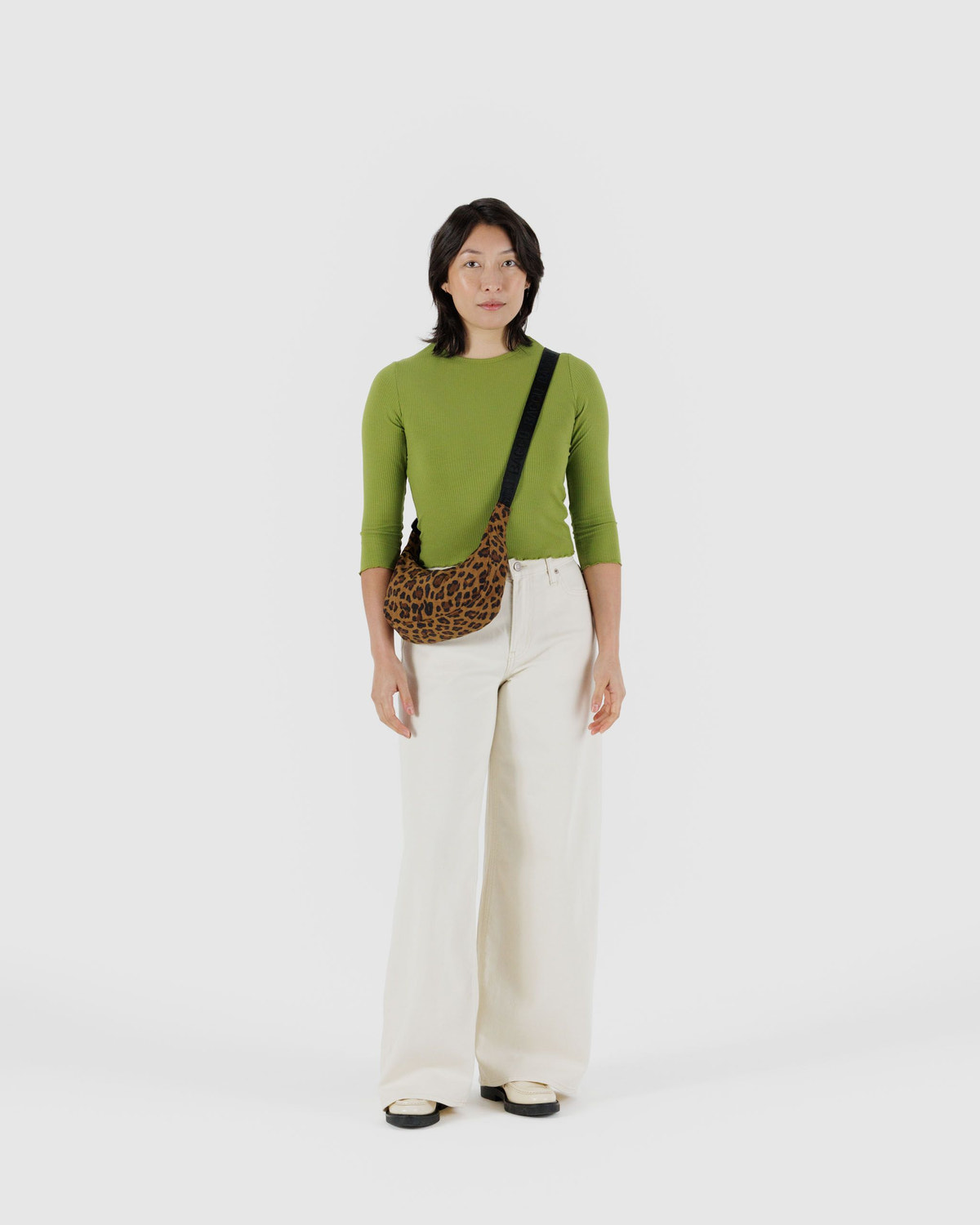 Small Nylon Crescent Bag - Image 2