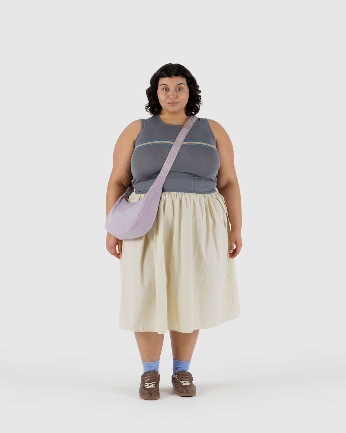 Medium Nylon Crescent Bag - Image 2