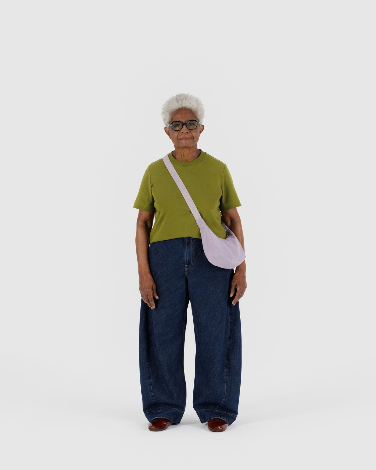 Small Nylon Crescent Bag - Image 2