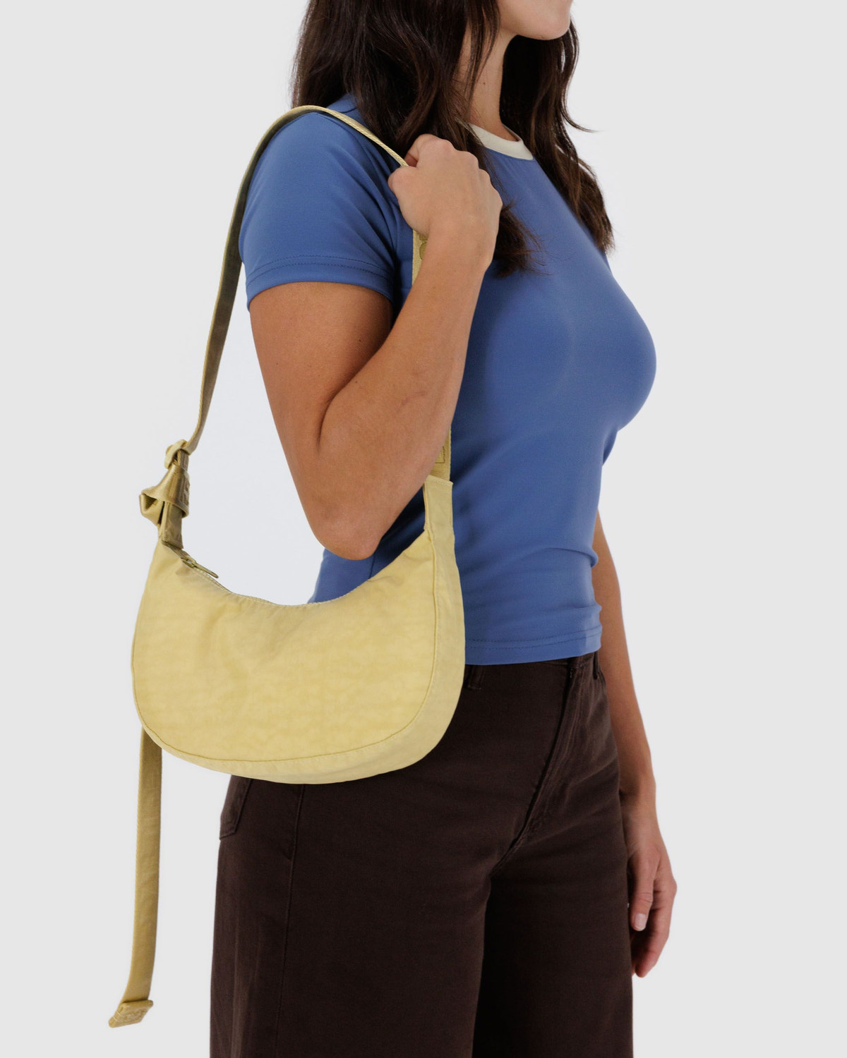 Small Nylon Crescent Bag - Image 3