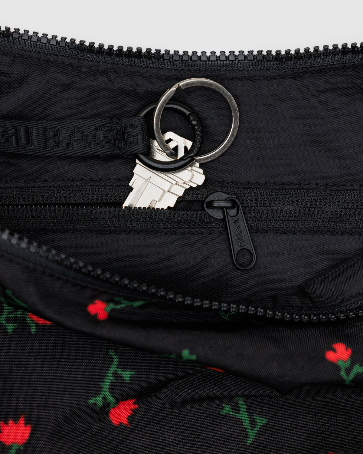Medium Nylon Crescent Bag - Image 3