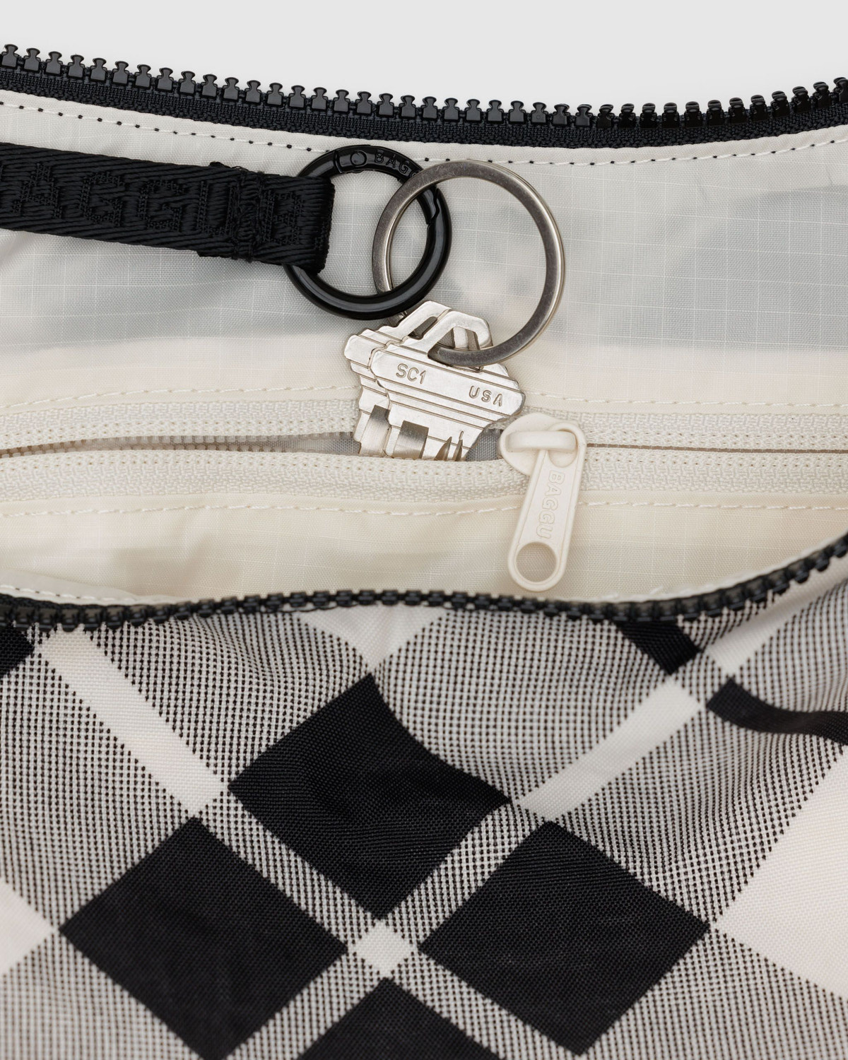 Medium Nylon Crescent Bag - Image 3